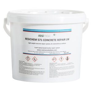 Resimac Resichem 571: Lightweight Epoxy Repair Mortar for Concrete Surfaces