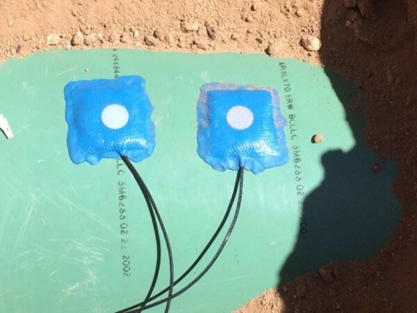 Viscotaq Coating Patch for Exothermic Welds/Pin Braze
