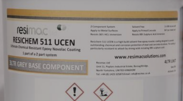 Resichem 511 UCEN: Superior Chemical Resistant Coating