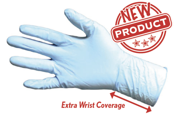 Blue Nitrile Gloves- XL