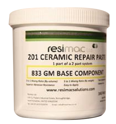 Resimac 201 Ceramic Repair Paste: Solution for Erosion and Corrosion Repair