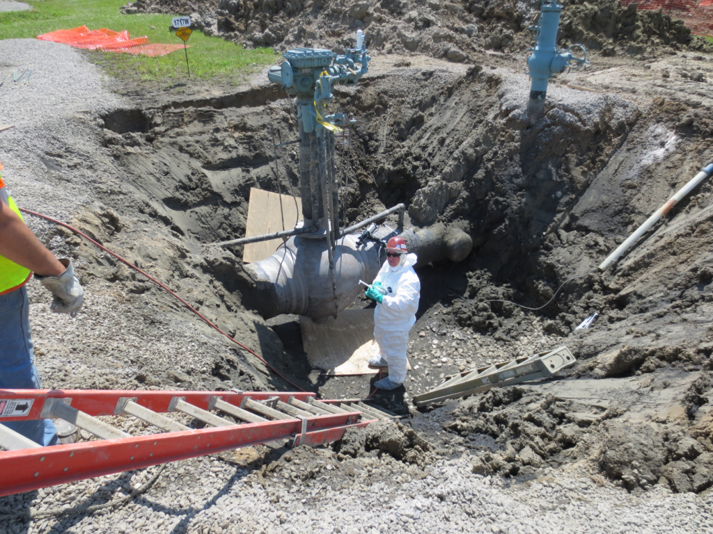 worksite of the ray compressor