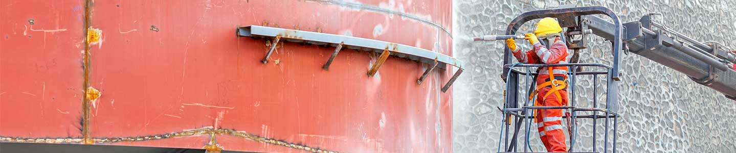 Industrial storage tanks
