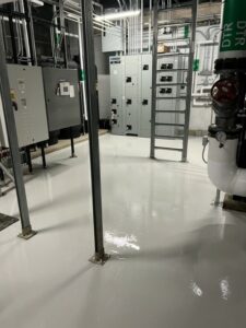 Renovation Heat Exchanger Room Floor