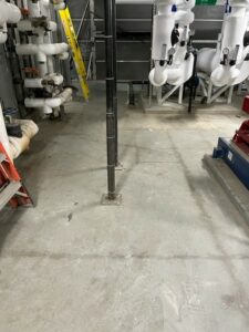 Renovation Heat Exchanger Room Floor