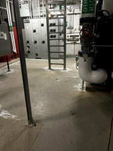 Renovation Heat Exchanger Room Floor