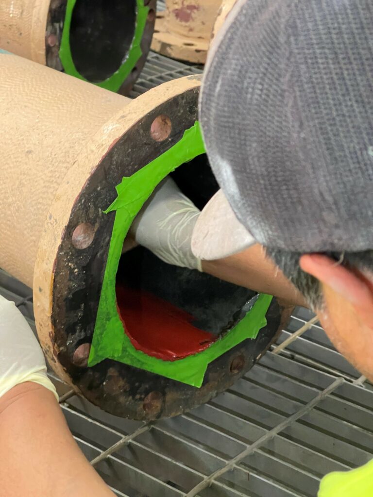 Digestor Pipe Repair