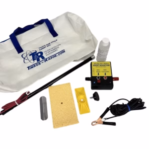 Tinker & Rasor M1 Retro Holiday Detector – Low Voltage Wet Sponge Testing