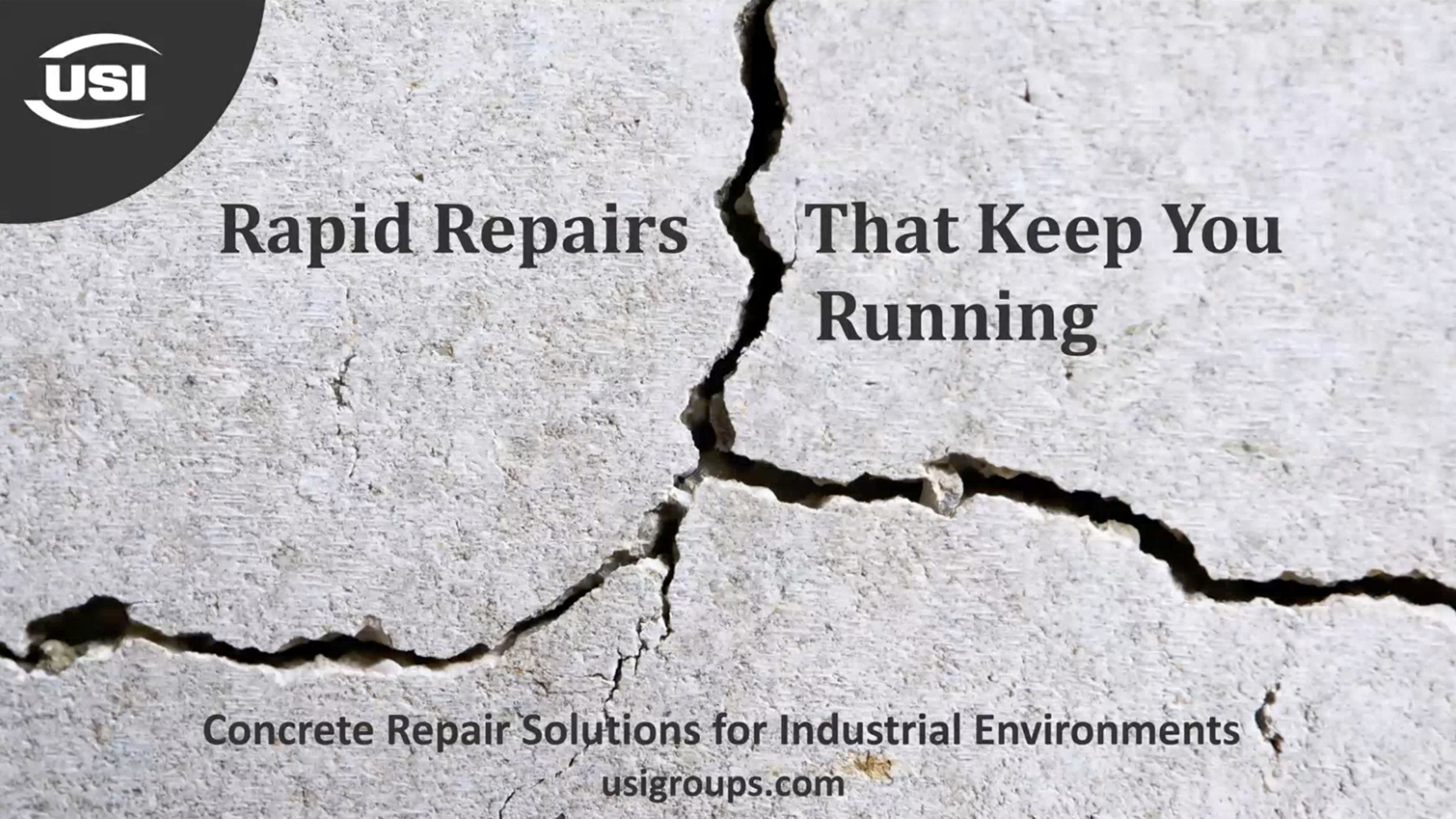 #TechTalk - Rapid Concrete Repairs that keep you running