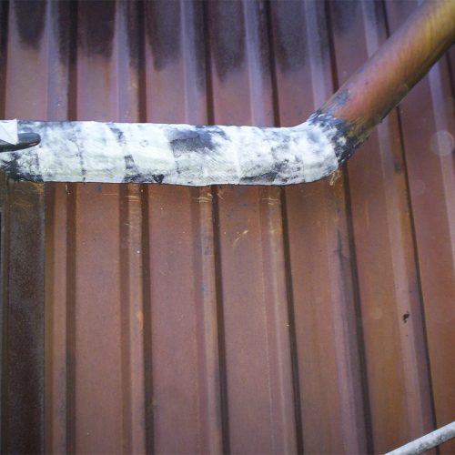 Natural Gas Pipeline_Image 2 REINFORCING TAPE IN USE